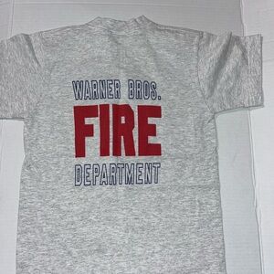 Warner Bros Fire Department Engineer Co Shirt